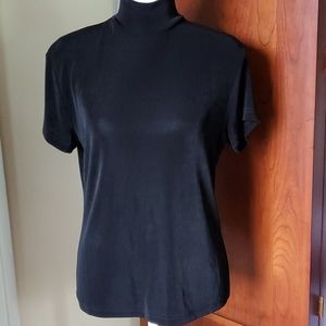 Vintage Frazier Lawrence mock neck short slv NWT